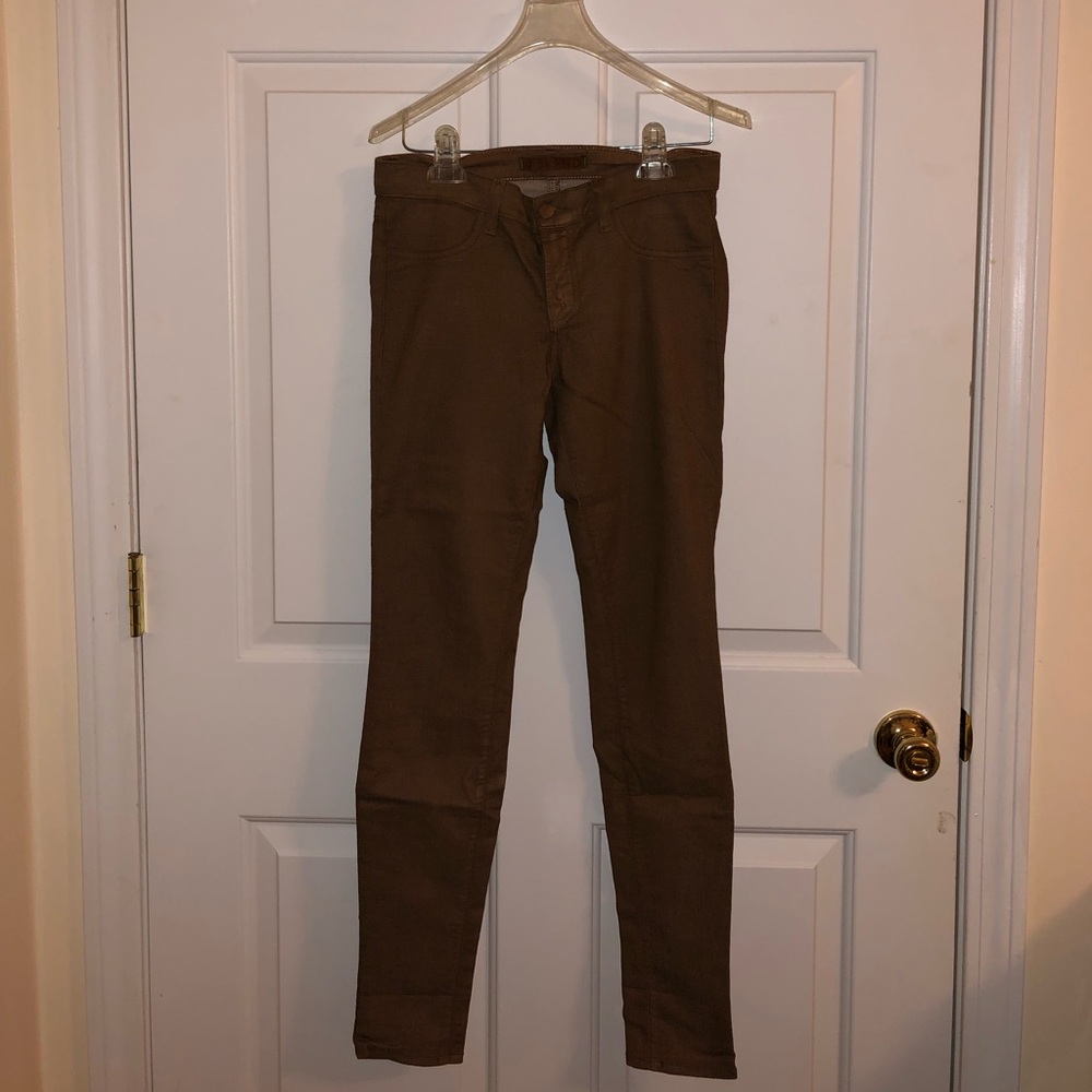 J Brand Brown Skinny Jeans